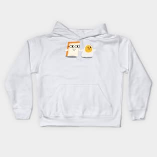 Come along with me What The Egg Kids Hoodie